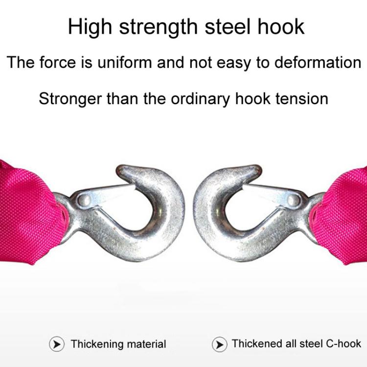 Emergency Elastic Retractable Double Layer Auto Elastic Car Tow Rope - Towing Bars by PMc TechLife | Online Shopping South Africa | PMc TechLife | Buy Now Pay Later Mobicred