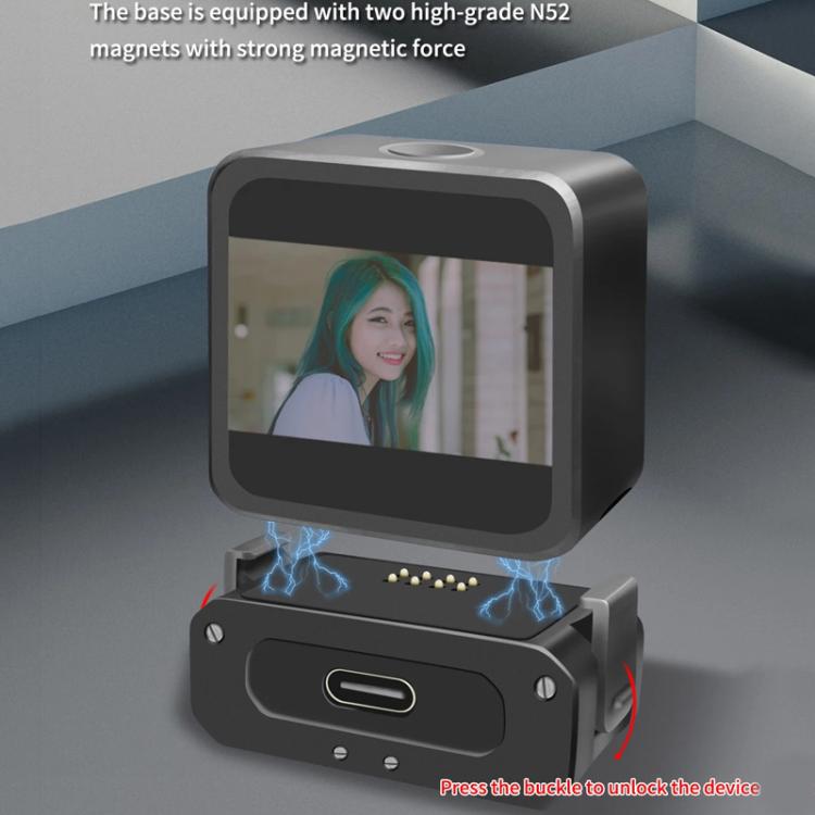 For DJI Osmo Action 2 Camera Magnetic Charging Base with 1/4 Inch & Arri Hole, Spec: Set D - free shipping - PMC TechLife - Order now!