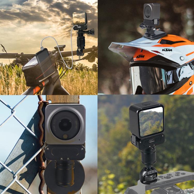 For DJI Osmo Action 2 Camera Magnetic Charging Base with 1/4 Inch & Arri Hole, Spec: Set A - free shipping - PMC TechLife - Order now!
