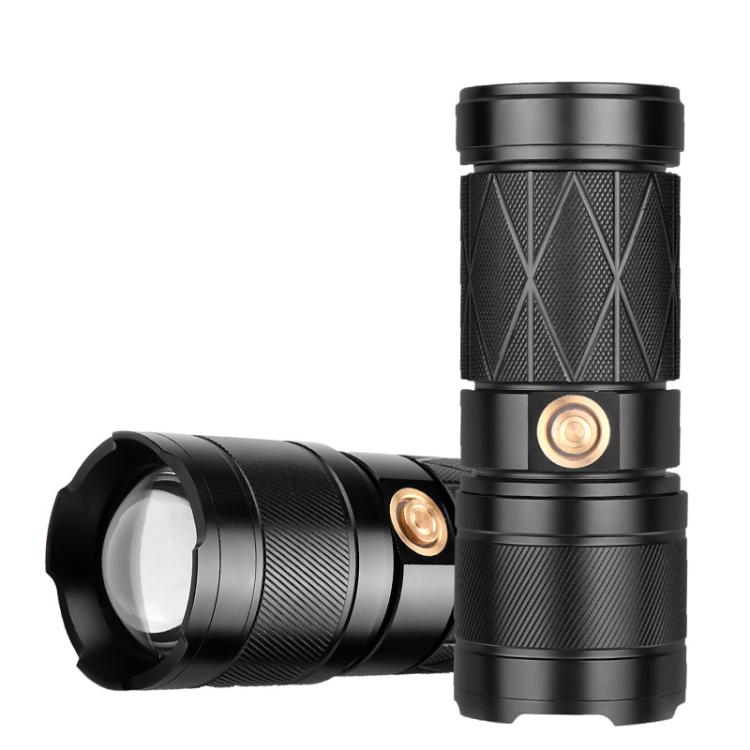 Mini Outdoor Long-Range Strong Light LED Flashlight, Specification: White Laser - Mini Flashlight by PMc TechLife | Online Shopping South Africa | PMc TechLife | Buy Now Pay Later Mobicred