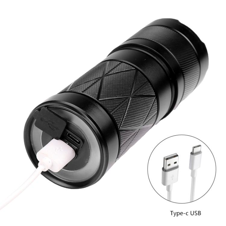 Mini Outdoor Long-Range Strong Light LED Flashlight, Specification: White Laser - Mini Flashlight by PMc TechLife | Online Shopping South Africa | PMc TechLife | Buy Now Pay Later Mobicred