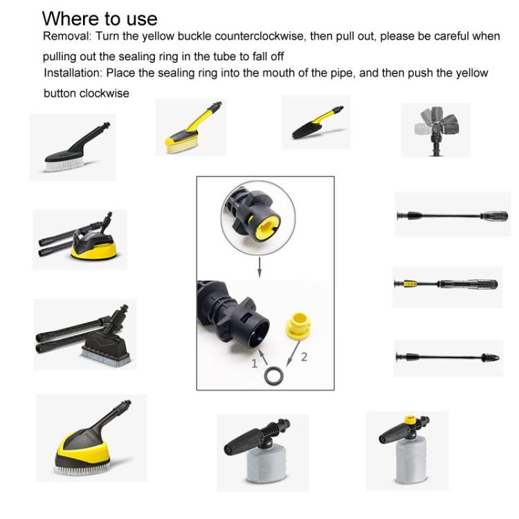37pcs / Set For Karcher K2 / K3 / K4 / K5 / K6 / K7 High Pressure Washer Seal O-Ring - free shipping - PMc TechLife - Order now!
