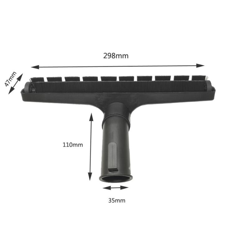 For Karcher NT18 / NT20 / NT30 Vacuum Cleaner Floor Cleaning Brush, Style: Black Brush - For Karcher Accessories by PMc TechLife | Online Shopping South Africa | PMc TechLife | Buy Now Pay Later Mobicred