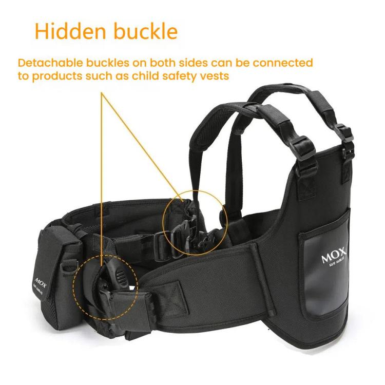 MOXPEER Motorcycle ATV Rear Passenger Safety Belt Handle - Seat Belts & Padding by MOXPEER | Online Shopping South Africa | PMC TechLife | Buy Now Pay Later Mobicred