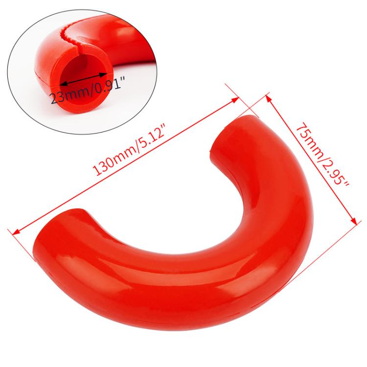 For Ford/Toyota Trailer Hitch Protection Ccover(Red) - Towing Bars by PMC TechLife | Online Shopping South Africa | PMC TechLife | Buy Now Pay Later Mobicred