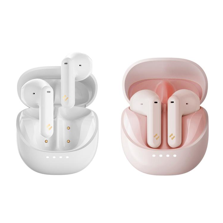 Havit E9 Semi-In-Ear ENC Noise Reduction Wireless Bluetooth Earphones, Color: Pink-Flagship Edition - free shipping - PMC TechLife - Order now!