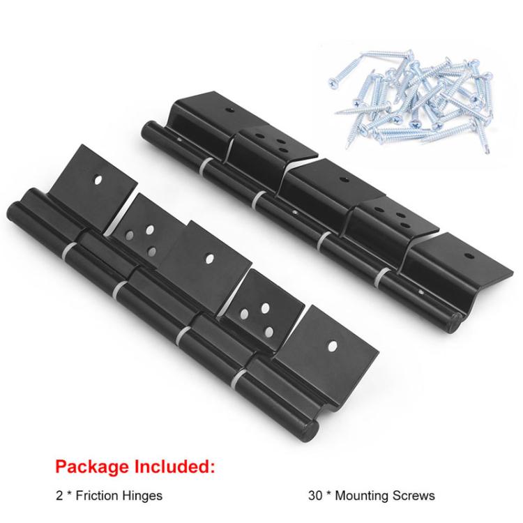 Caravan Door Hinges For Fifth Wheels Travel Trailers and Motorhomes(Black) - Others by PMc TechLife | Online Shopping South Africa | PMc TechLife | Buy Now Pay Later Mobicred