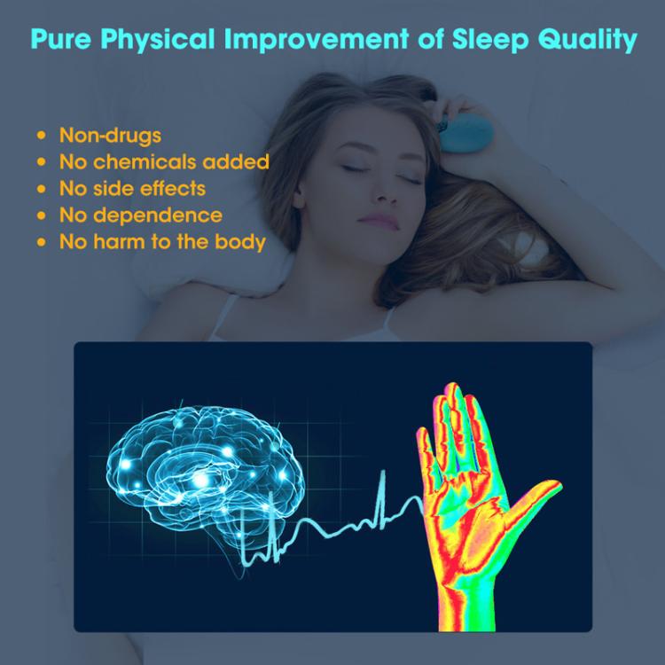 Smart Handheld Sleep Instrument Microcurrent Relief Insomnia Anxiety Therapy Portable Fast Sleeping Massager(Emerald) - free shipping - PMC TechLife - Order now!