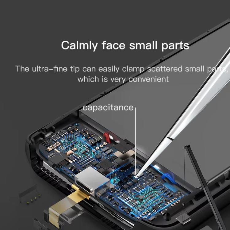 MaAnt Hand-Polished Non-Magnetic Stainless Steel Tweezers(K) - Tweezers by MaAnt | Online Shopping South Africa | PMC TechLife | Buy Now Pay Later Mobicred