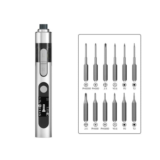 MaAnt L5 With 12 Batches Multi-Function Small Electric Screwdriver Set For Mobile Phone Repair - Screwdriver Set by MaAnt | Online Shopping South Africa | PMC Jewellery | Buy Now Pay Later Mobicred