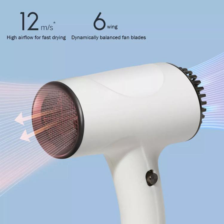 Rechargeable Wireless Hair Dryer Negative Ion Hot and Cold Wind Versatile Hairdressing Tools US Plug(Pink) - free shipping - PMC TechLife - Order now!