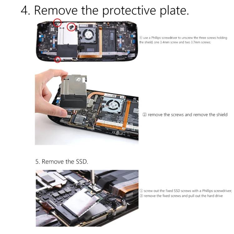 For Steam Deck Game Console SSD Copper Heat Sink M.2 2230 NVMe Radiator Pad, Spec: Set A - free shipping - PMC TechLife - Order now!