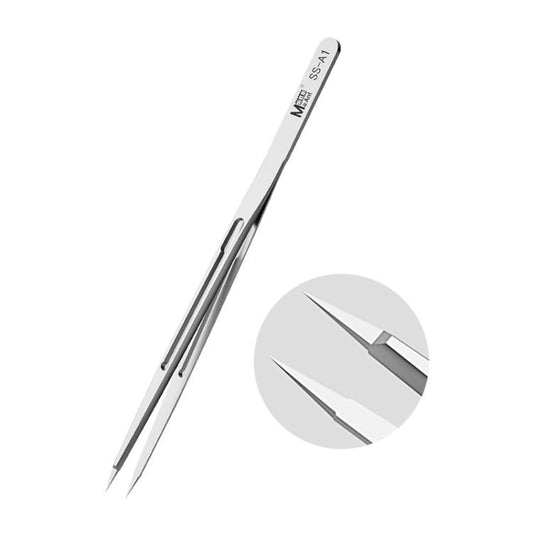 MaAnt SS-A1 Non-magnetic Stainless Steel Tweezers - Tweezers by MaAnt | Online Shopping South Africa | PMC Jewellery | Buy Now Pay Later Mobicred