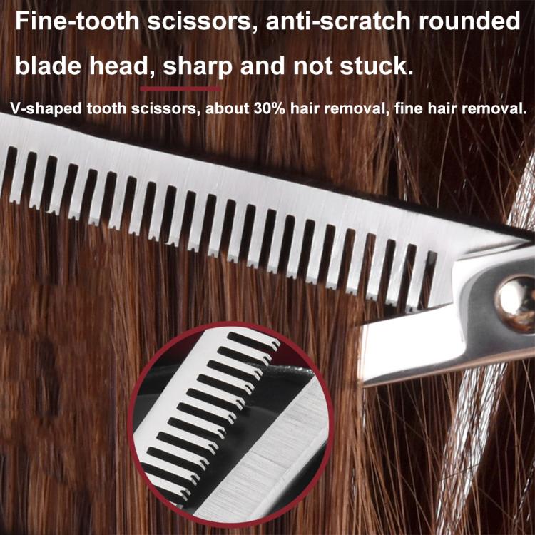 Stainless Steel Haircutting Scissors Set Hair Cutting Tools, Spec: 9-in-1 - free shipping - PMC TechLife - Order now!