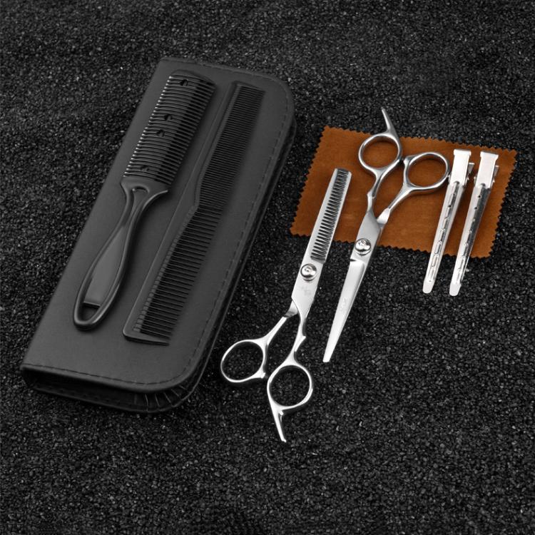 Stainless Steel Haircutting Scissors Set Hair Cutting Tools, Spec: 10-in-1 - free shipping - PMC TechLife - Order now!