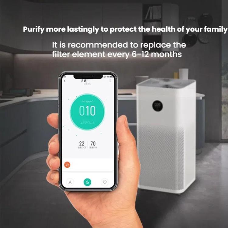 For Xiaomi Air Purifier Max 2pcs Filter HEPA Activated Carbon Purification Filter Element(Blue) - Air Purifiers & Accessories by PMc TechLife | Online Shopping South Africa | PMc TechLife | Buy Now Pay Later Mobicred