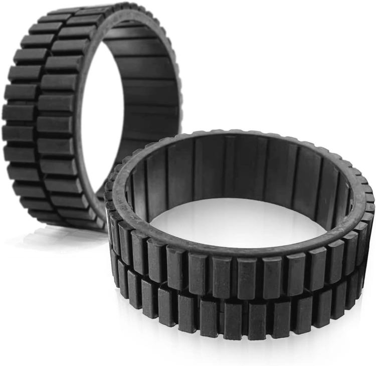 For iRobot Braava 380 / 380T / 320 / Mint 5200 Vacuum Cleaner Rubber Wheel(Black) - For iRobot Accessories by PMc TechLife | Online Shopping South Africa | PMc TechLife | Buy Now Pay Later Mobicred