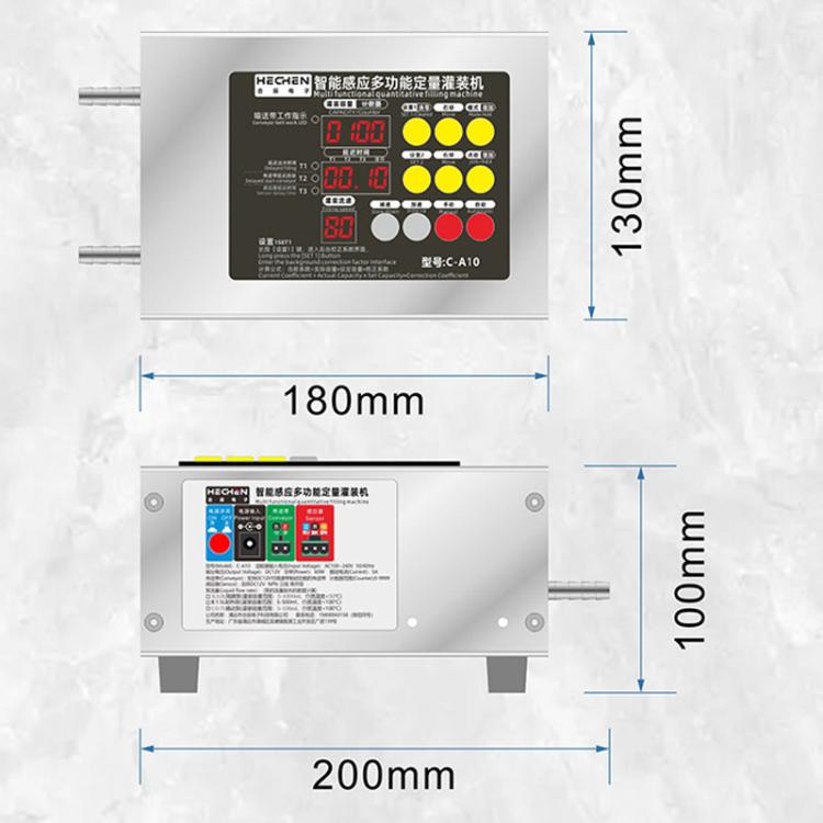 HECHEN CA10B  Heat-resistant 1.5L Automatic Small Intelligent Single Head Liquid Induction Multifunctional Quantitative Filling Machine(EU Plug) - free shipping - PMc TechLife - Order now!