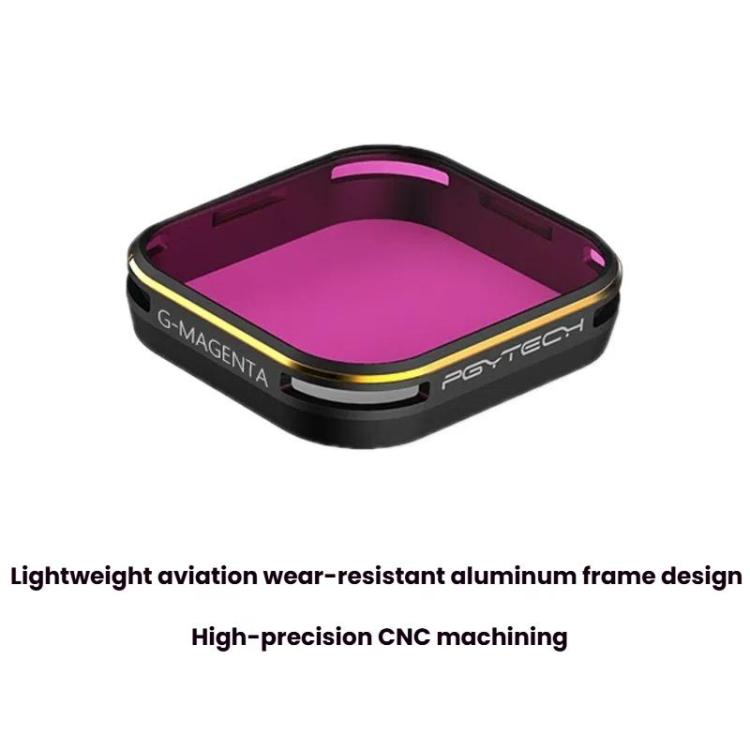 For GoPro 5/6 PGYTECH Deep Diving Snorkeling Filter Waterproof Case(Red) - free shipping - PMC TechLife - Order now!