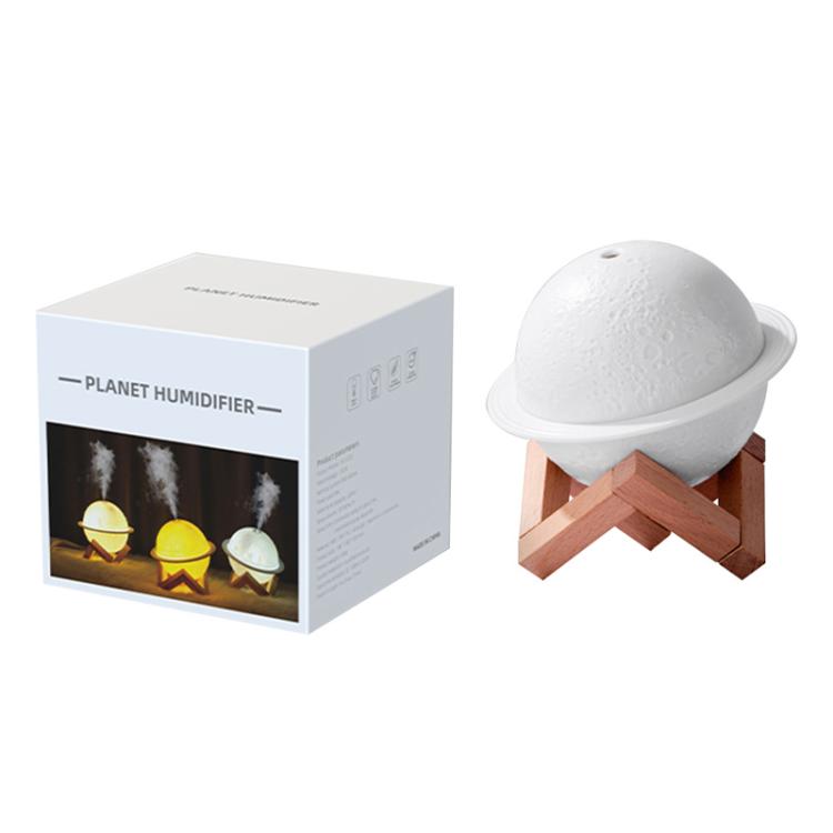 Humidifier USB Large Mist Volume Ambient Light Home Car Aromatherapy Humidifier Decoration Ornament(Moon Planet) - free shipping - PMC TechLife - Order now!