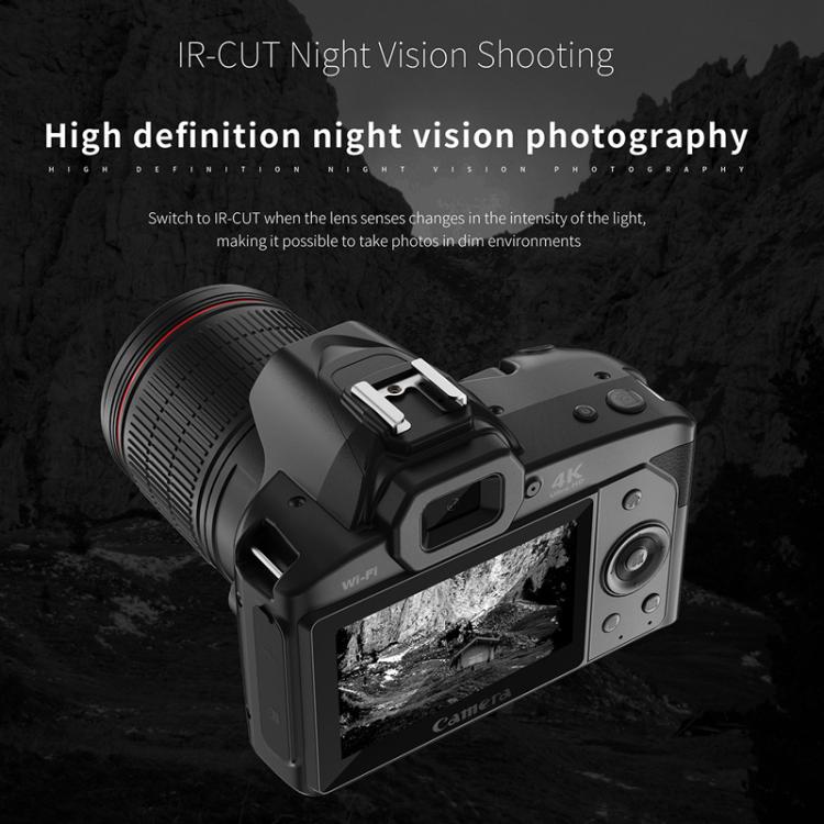 D5 HD WiFi Digital Camera 64MP Dual Camera Night Vision Photography Video DV Standard White - Video Cameras by PMc TechLife | Online Shopping South Africa | PMc TechLife | Buy Now Pay Later Mobicred