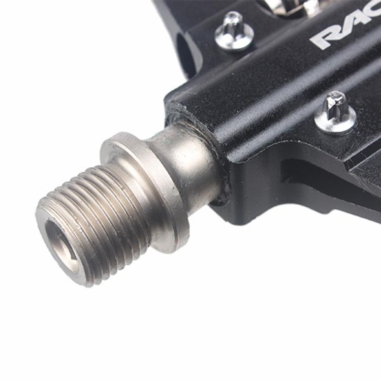 RACEWORK RK213 1pair Mountain Bike SPD + Flat Pedal Self-locking Dual-purpose Pedal(Silver) - free shipping - PMc TechLife - Order now!