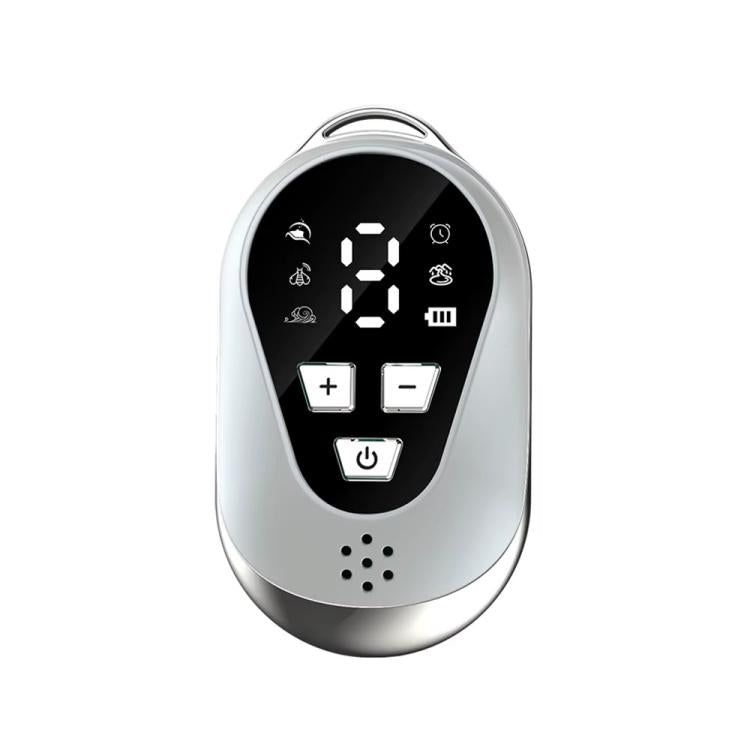 SM-1028 LCD Display CES Low-frequency Pulse Smart Handheld Music Sleep Instrument(White) - free shipping - PMC TechLife - Order now!