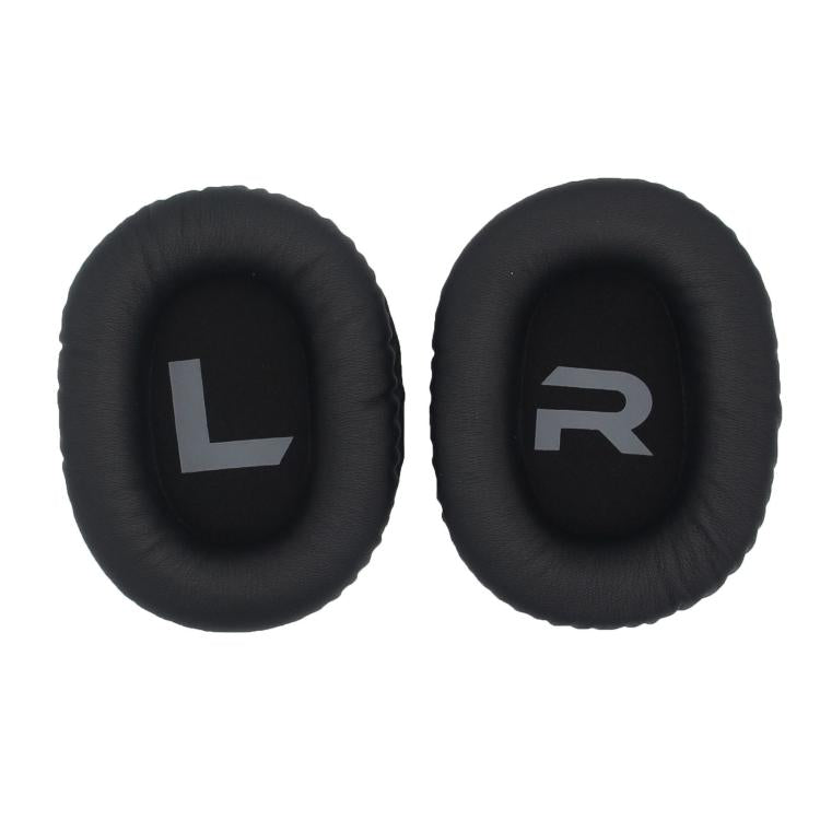 For Somic G936N / G936Pro Commander 1pair Headphones Earmuffs Sponge Covers(Black Leather) - Earmuff & Pad by PMc TechLife | Online Shopping South Africa | PMc TechLife | Buy Now Pay Later Mobicred