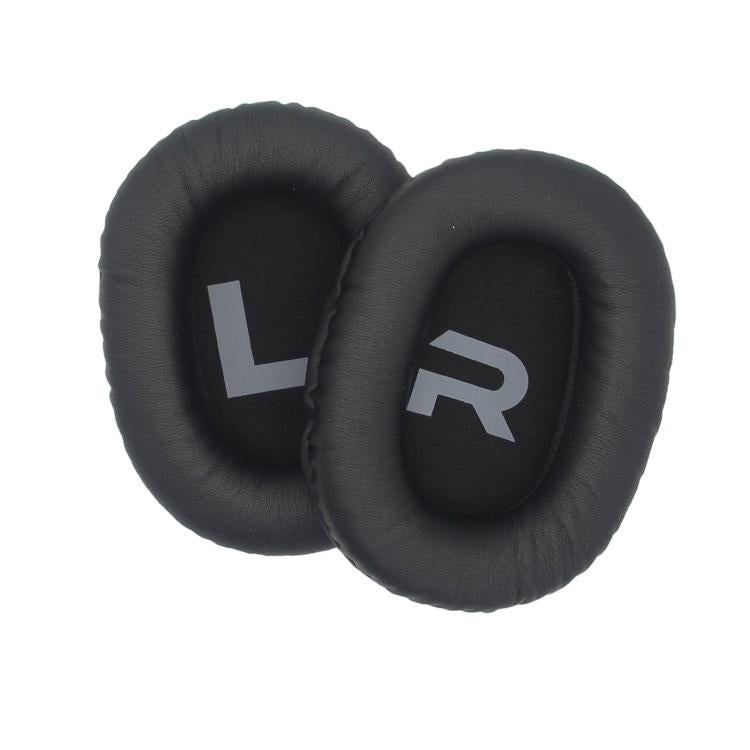 For Somic G936N / G936Pro Commander 1pair Headphones Earmuffs Sponge Covers(Black Leather) - Earmuff & Pad by PMc TechLife | Online Shopping South Africa | PMc TechLife | Buy Now Pay Later Mobicred