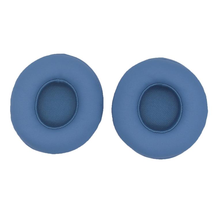 For Beats Solo 4 1pair Headphone Leather Cover Earmuffs Sponge Cover(Blue) - free shipping - PMc TechLife - Order now!