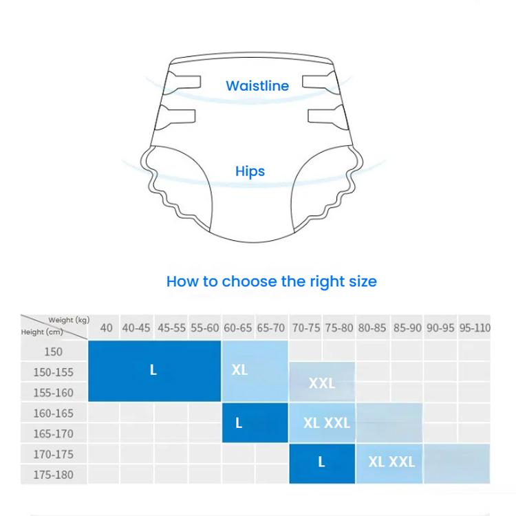 KangYi Doctor Adhesive Adult Diapers, Size: Thickened XL 10pcs - free shipping - PMC TechLife - Order now!