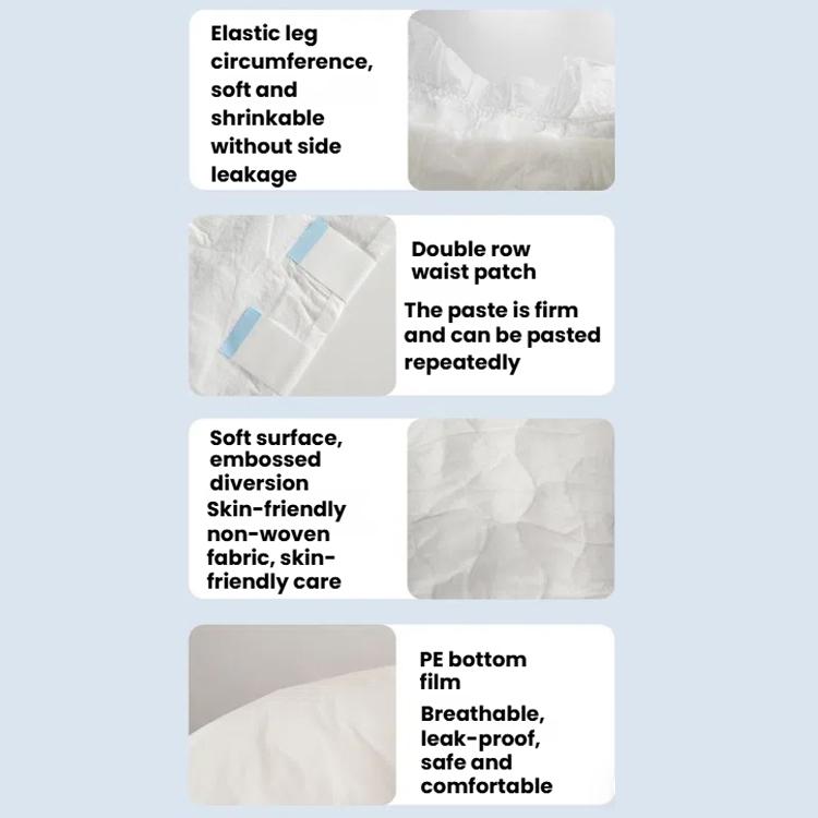 Hexibao Adhesive Adult Diapers, Size: Reinforced L 30pcs - free shipping - PMC TechLife - Order now!