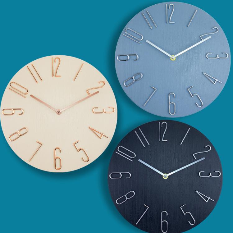 12 Inch Frameless Minimalist Wall Clock Silent Modern Quartz Clock for Living Room, Bedroom, Kitchen, Color: White - free shipping - PMC TechLife - Order now!