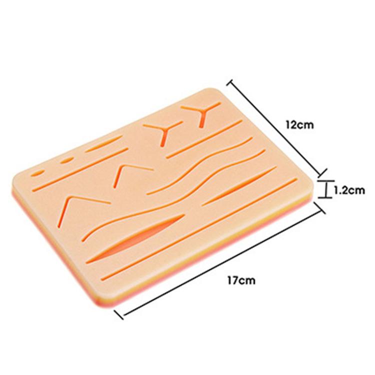 Anti-tear Silicone Wound Suture Training Model Surgical Suture Practice Simulated Skin Silicone Pad - free shipping - PMC TechLife - Order now!