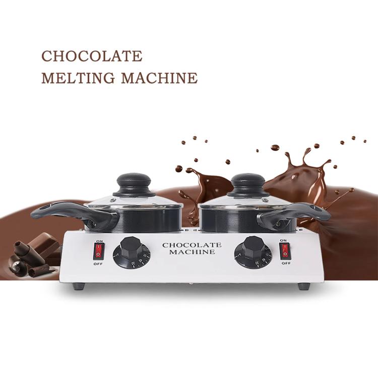 Dessert Making Double Cylinder Chocolate Hot Melt Machine US Plug - free shipping - PMC TechLife - Order now!
