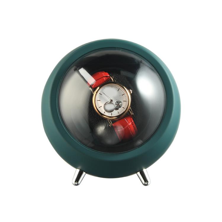 Smart Watch Winder With Anti-Magnetic Protection Silent Operation Dual Power Modes USB/Battery(Green) - free shipping - PMC TechLife - Order now!