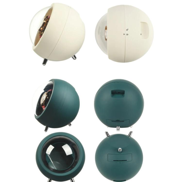 Smart Watch Winder With Anti-Magnetic Protection Silent Operation Dual Power Modes USB/Battery(White) - free shipping - PMC TechLife - Order now!