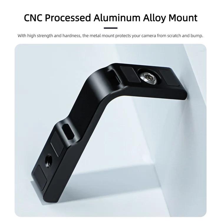 For Insta360 X5 / X4 Sunnylife X4-ZJ826 L-shape Conversion Bracket Magnetic Adaptor Expansion Accessory(Black) - free shipping - PMC TechLife - Order now!