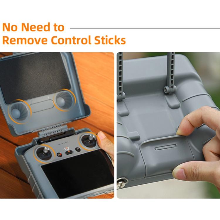For DJI RC 2 / 1 Sunnylife ZN985 Remote Control 2 In 1 Visor Storage Case - free shipping - PMC TechLife - Order now!