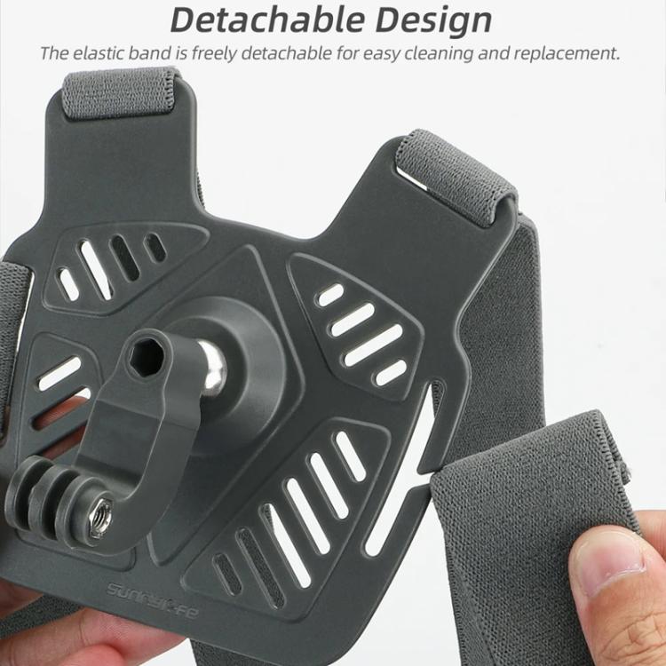 Sunnylife XD742 360 Degree Universal Sports Camera Chest Strap Mount(Gray) - free shipping - PMC TechLife - Order now!