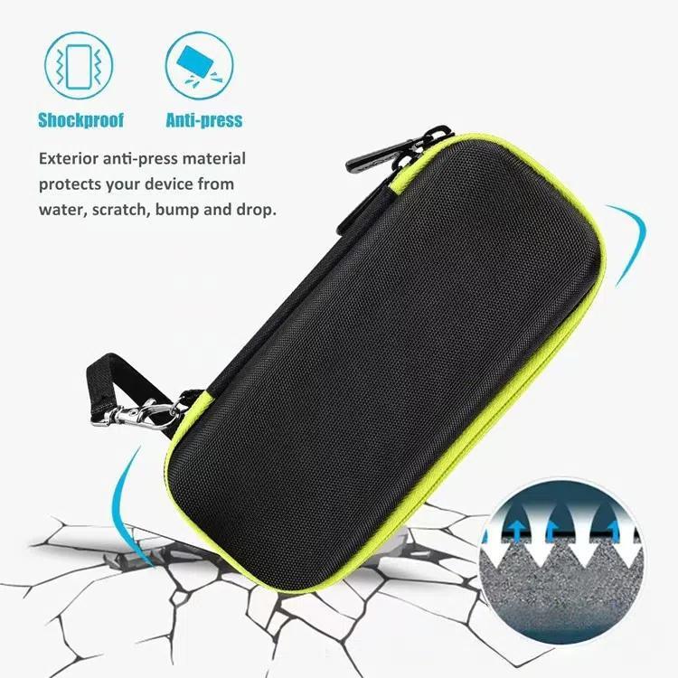 For Philips OneBlade Shaver EVA Storage Bag Shockproof Travel Case(Black) - free shipping - PMC TechLife - Order now!