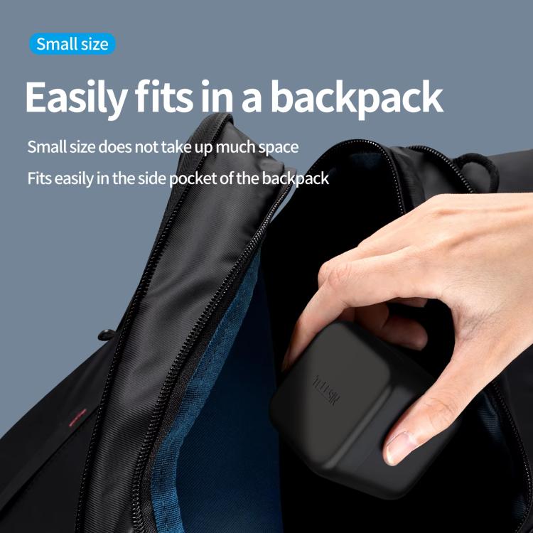 For GoPro HERO13 Black TELESIN 3 Slots Charging Case Compact Storage Box(Black) - free shipping - PMC TechLife - Order now!