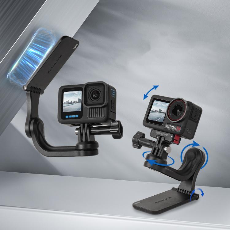 Sunnylife MJ996 Sports Camera Multi-Axis Rotating Magnetic Mount(Black) - free shipping - PMC TechLife - Order now!