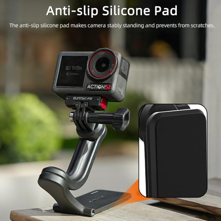 Sunnylife MJ996 Sports Camera Multi-Axis Rotating Magnetic Mount(Black) - free shipping - PMC TechLife - Order now!