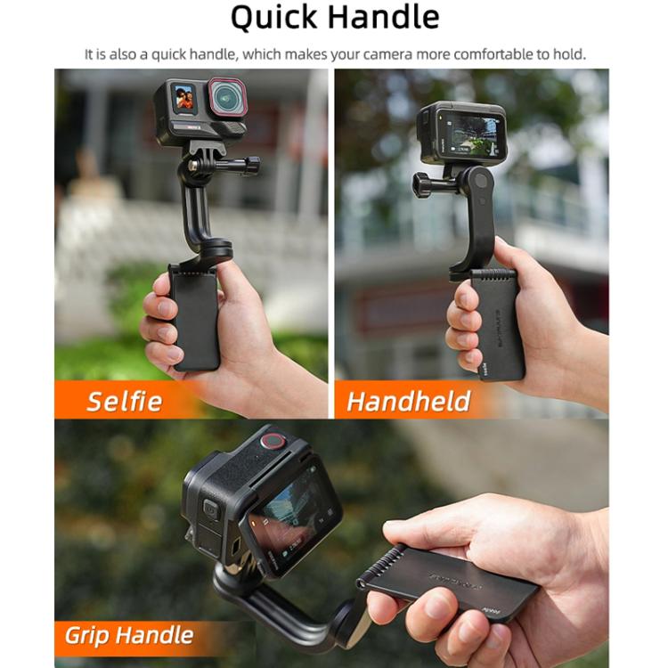 Sunnylife MJ996 Sports Camera Multi-Axis Rotating Magnetic Mount(Black) - free shipping - PMC TechLife - Order now!