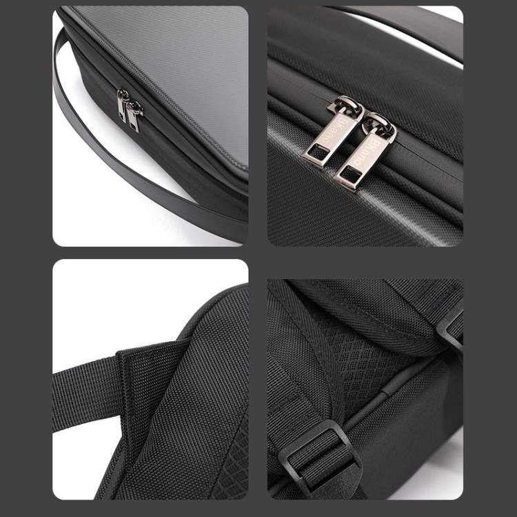 For DJI Mavic 4 Pro Fly More Combo / Creator Combo BKANO Hard Shell Backpack Storage Bag(Black) - free shipping - PMC TechLife - Order now!