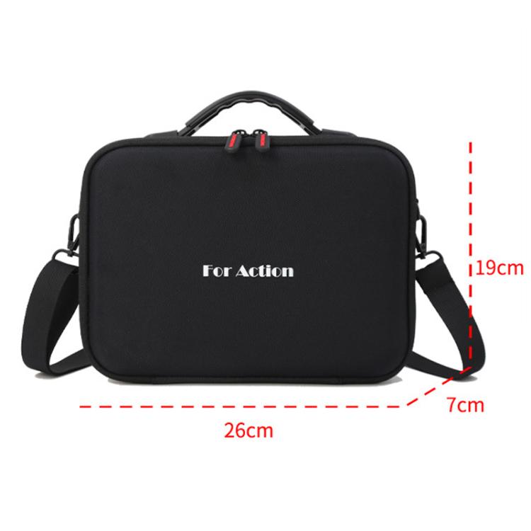 Carrying Case For DJI Action 5 Pro /Action 4 / Action 3 All-in-One Kit Durable Shoulder & Hand Carry Bag(Pink) - free shipping - PMC TechLife - Order now!