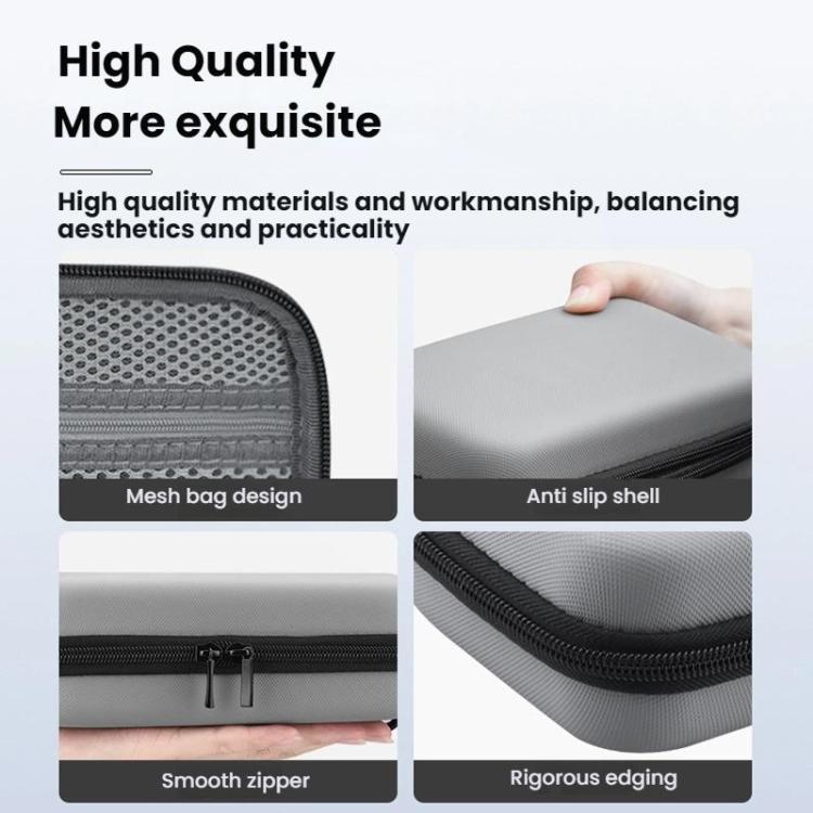 For Insta360 GO3 BRDRC Accessories Portable Storage Bag(Gray) - free shipping - PMC TechLife - Order now!
