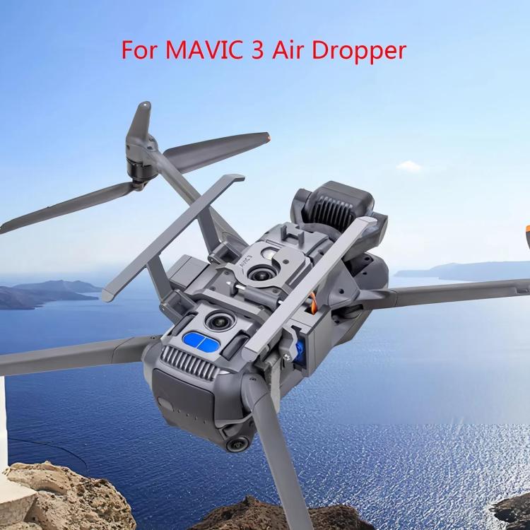 For DJI Mavic 3 Drone YX Airdrop System Rechargeable Thrower Load 500g(Gray) - free shipping - PMC TechLife - Order now!