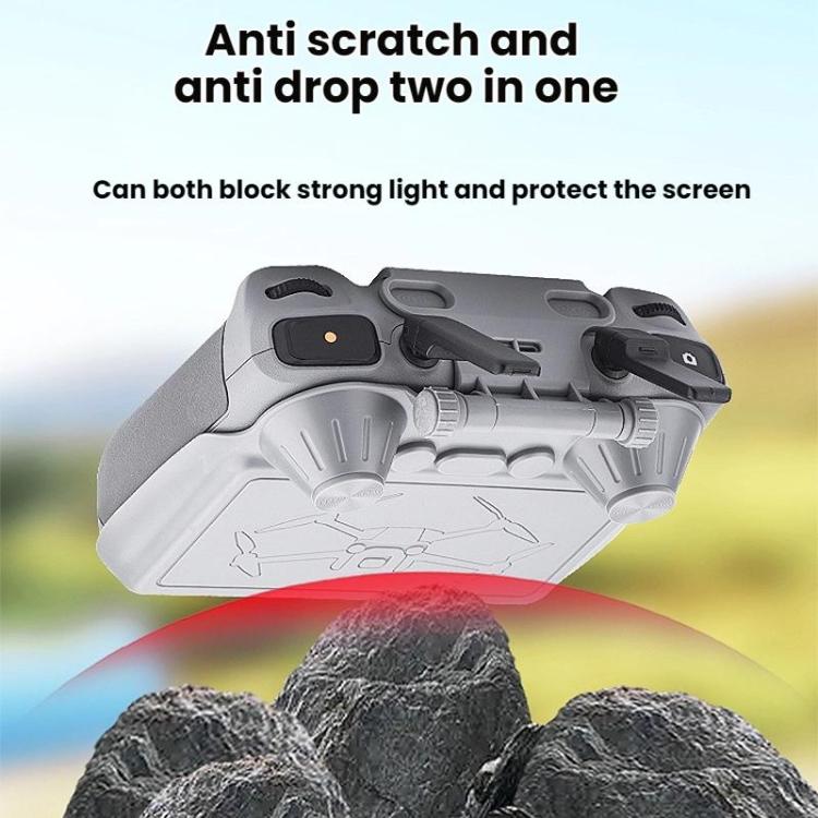 For DJI MINI 4 PRO/AIR 3S BRDRC RC2 Remote Control Hood(Gray) - free shipping - PMC TechLife - Order now!